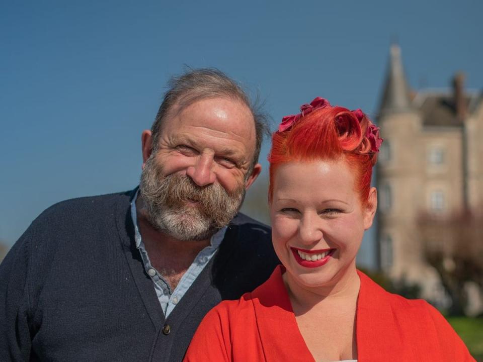 ‘Escape to the Chateau’ stars Dick and Angel Strawbridge (Channel 4)