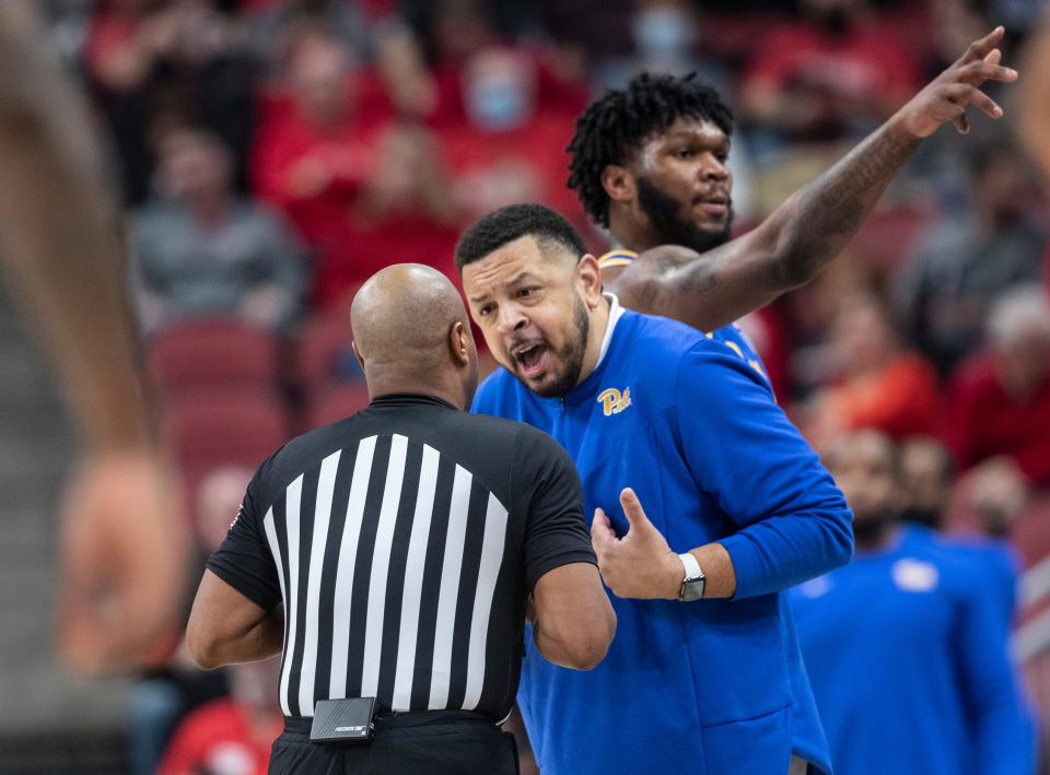 Pittsburgh head coach Jeff Capel's team is scheduled to play Louisville twice during the 2024-25 season.