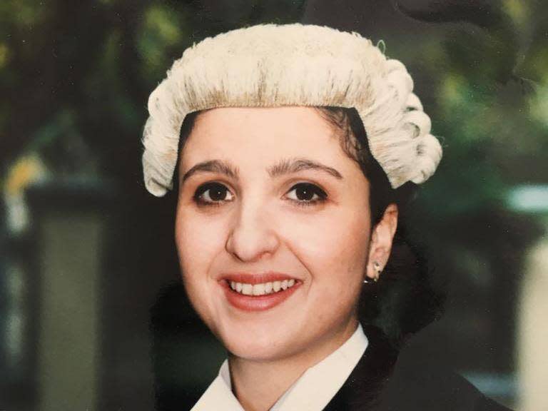 The mother-of-four moved back to the UK at 18 to study law at King’s College London, and fondly recalls legal dinners with friends from across the globe (Supplied)