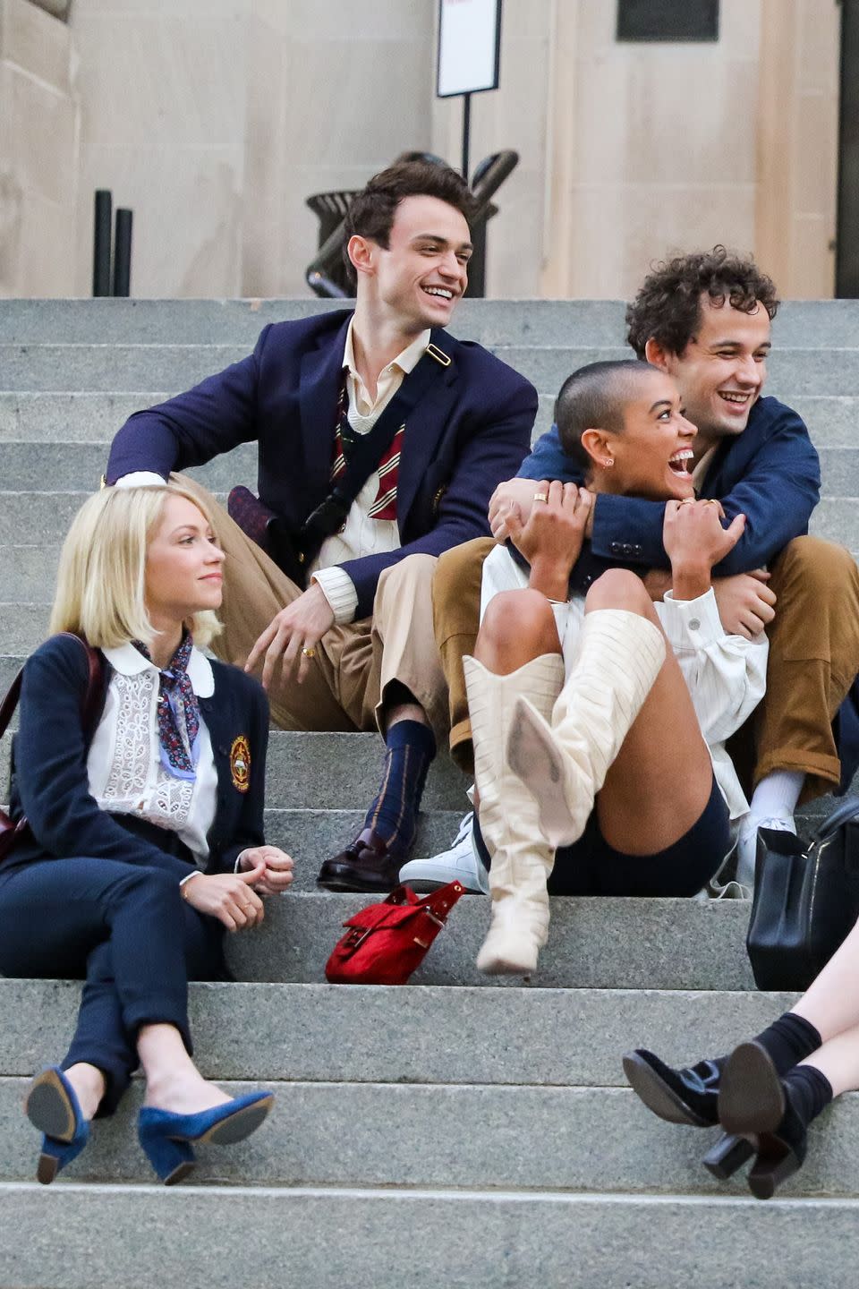 This Is How the New 'Gossip Girl' Cast Does Prep Fashion