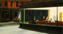 “Nighthawks” by Edward Hopper.