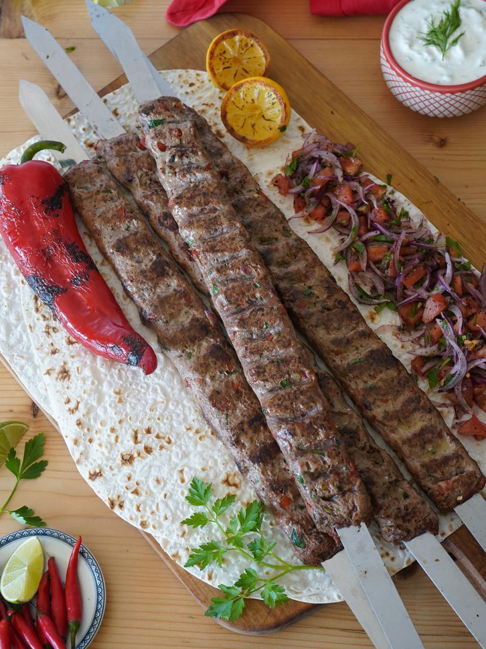 Nothing completes a Ramadan spread like an Adana kebab (Zubda Malik/Asda)