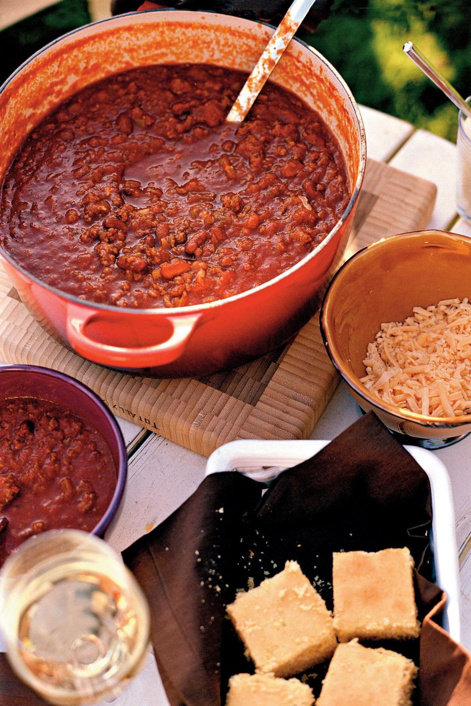 Christine’s Vegetarian Chili