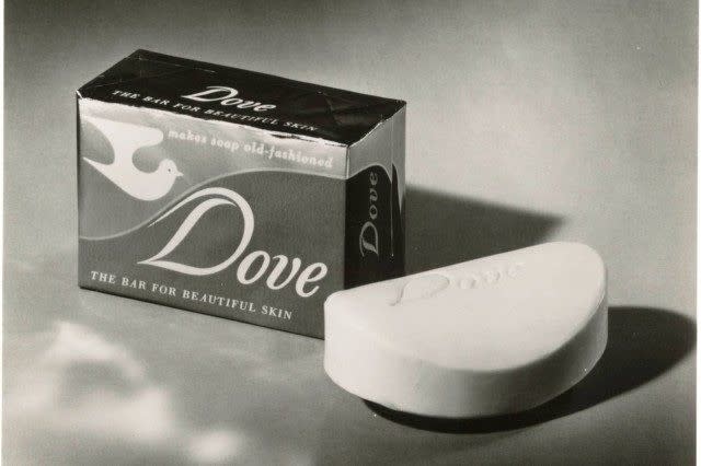 The classic Dove beauty bar. (Photo: Dove)