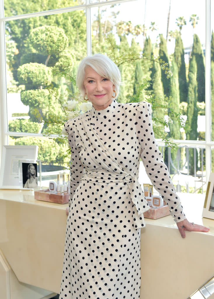 Helen Mirren is on a mission to empower women in her latest campaign for L'Oréal. (Photo by Stefanie Keenan/Getty Images for L'OrÃ©al Paris )