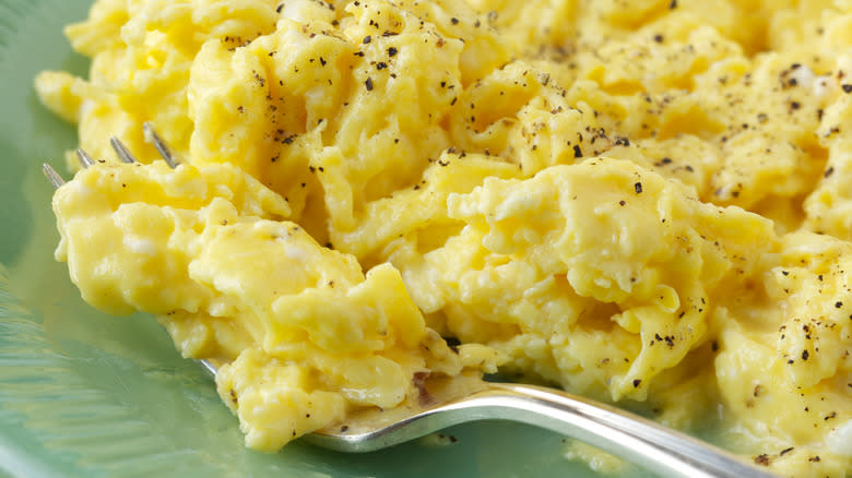 scrambled eggs