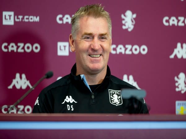 Aston Villa head coach Dean Smith (Photo/ Aston Villa Twitter)