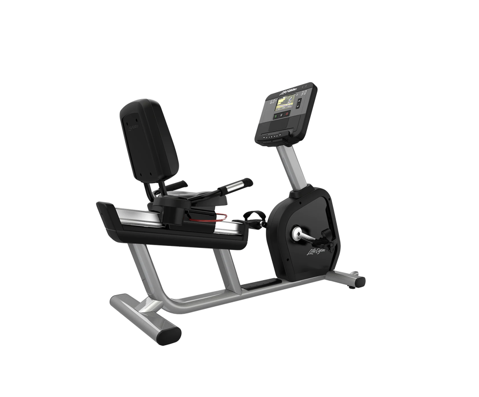 <p><a href="https://shop.lifefitness.com/collections/outlet/products/integrity-lifecycle-recumbent-exercise-bike-outlet" rel="nofollow noopener" target="_blank" data-ylk="slk:Shop Now;elm:context_link;itc:0;sec:content-canvas" class="link ">Shop Now</a></p><p>Recumbent Exercise Bike</p><p>lifefitness.com</p><p>$2799.00</p>