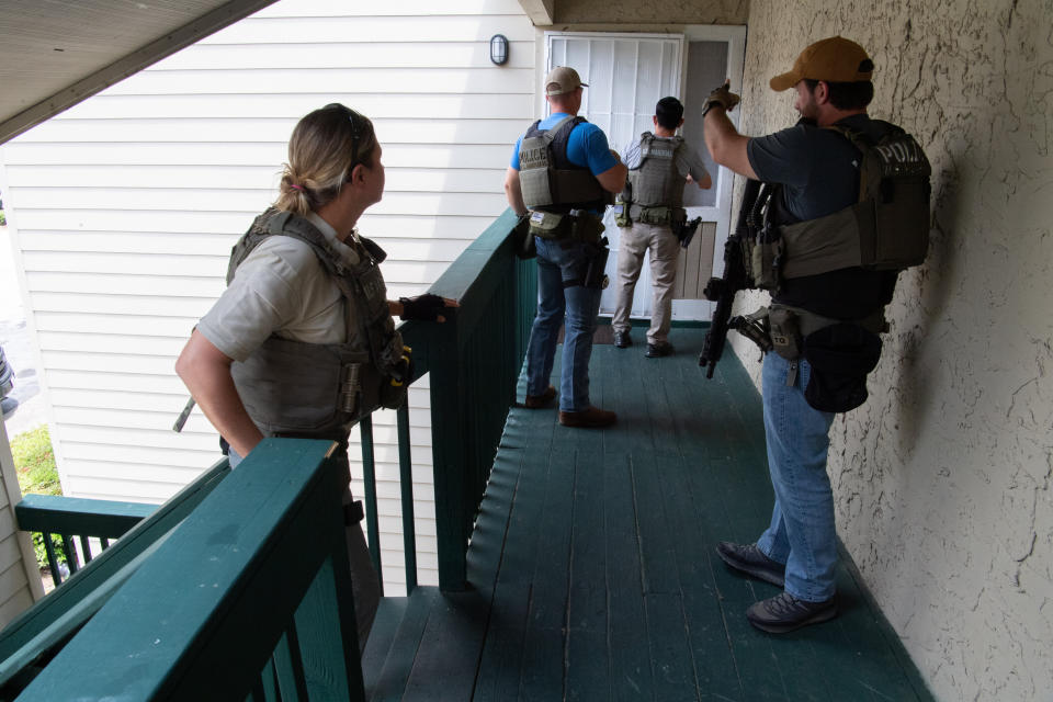 Despite being widely described as a "trafficking bust," Operation Not Forgotten was not an anti-trafficking effort and did not involve any law enforcement raids or stings. The operation took place over two weeks and involved authorities in seven states. (Photo: Shane T. McCoy/U.S. Marshals Service)