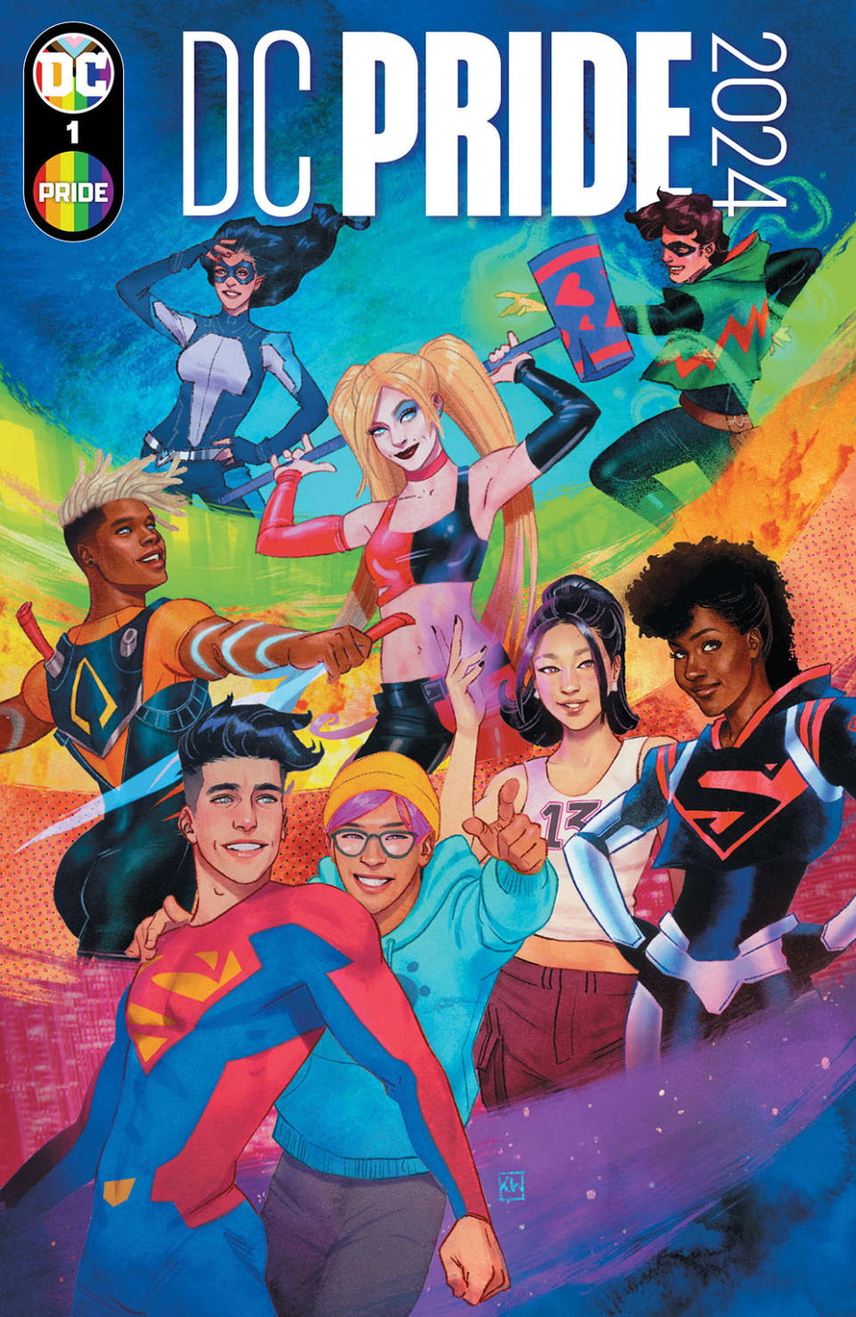 Covers from DC Pride 2024 #1