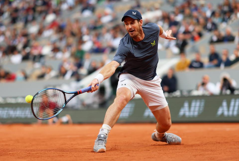 Andy Murray is in doubles action today alongside Dan Evans (Getty Images)