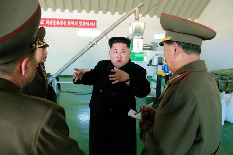 North Korean leader Kim Jong-Un has stressed the need to improve people's living standards