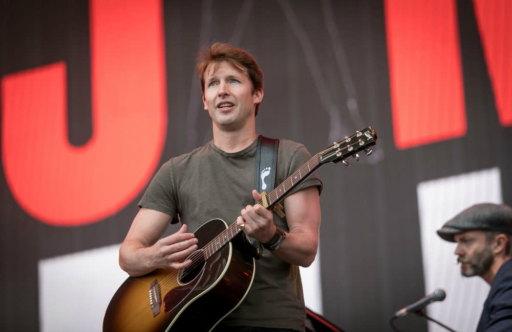 James Blunt bought every fan a drink at his concert credit:Bang Showbiz