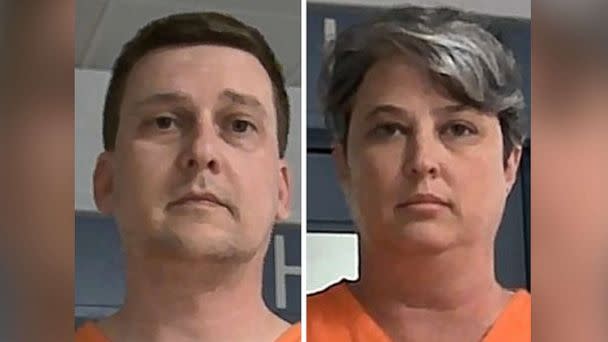 PHOTO: Jonathan and Diana Toebbe are pictured in photos released by the West Virginia Regional Jail and Correctional Facility Authority on Oct. 12, 2021. (WV Regional Jail Authority, FILE)