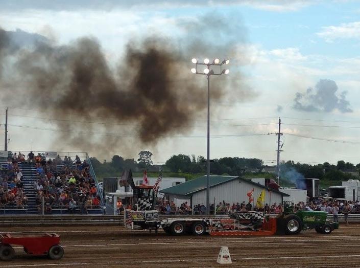The tractor pull at the Monroe County Fair has become a tradition for the Tibai family of Newport.