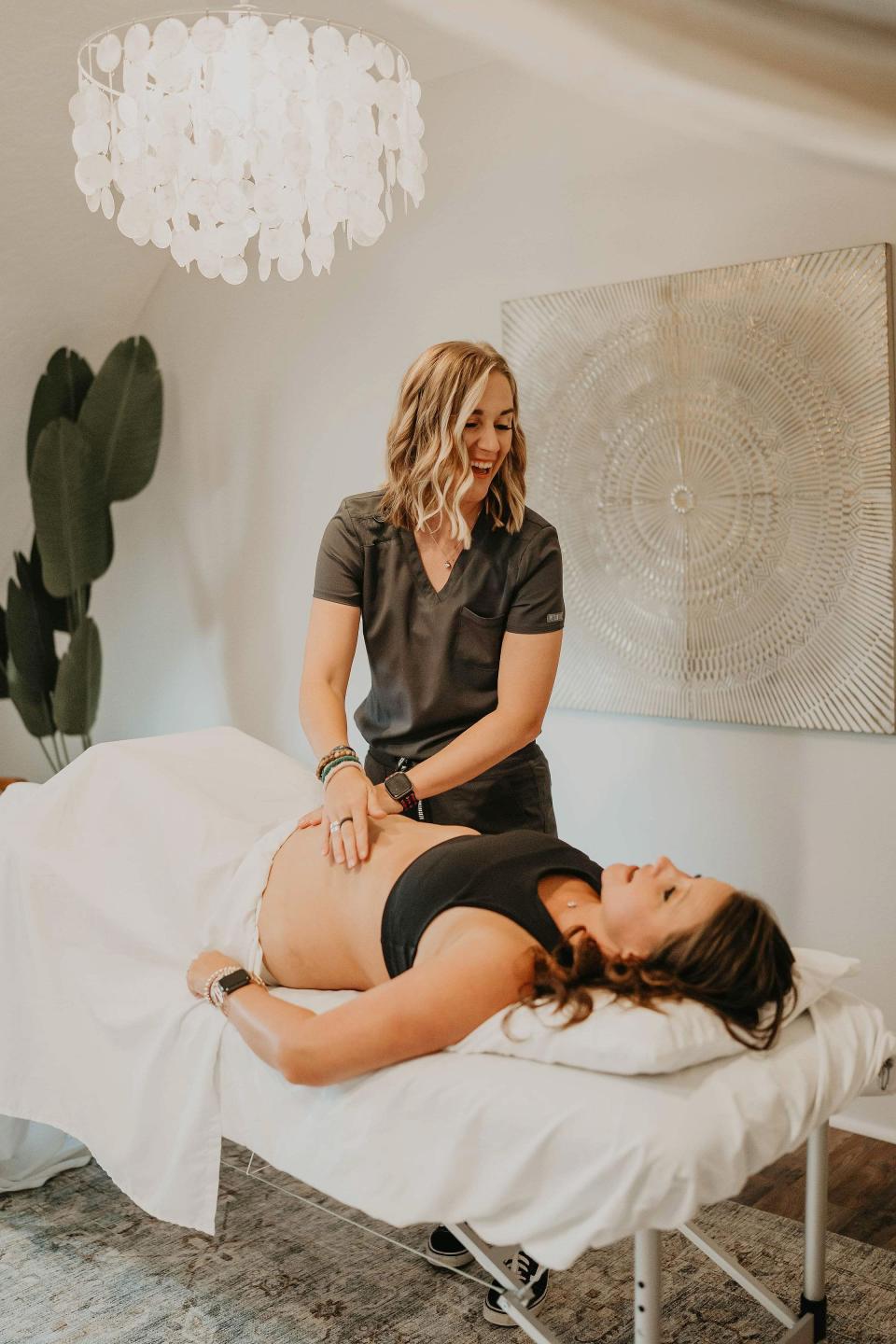 Tori Black is a practitioner of Mercier Therapy, which uses use external deep pelvic massage and manipulation to promote blood flow and mobility and, hopefully, promote fertility. She opened her practice in Gadsden last fall.