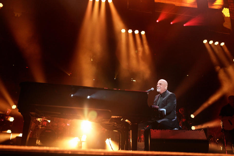 Billy Joel at his 100th performance at Madison Square Garden in New York City, July 18. He told Vulture&nbsp;that he has the &ldquo;greatest job in the world.&rdquo; (Photo: Myrna M. Suarez / Getty Images)