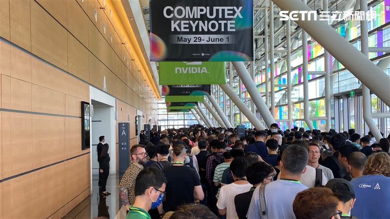 台北國際電腦展COMPUTEX 2023盛況空前。（圖／記者林柏廷攝影）