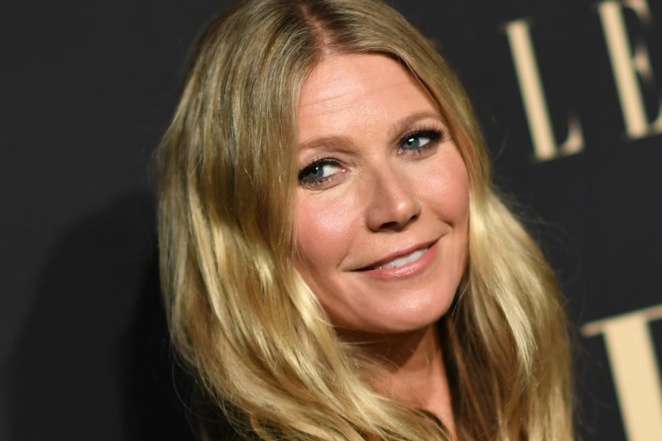 US actress Gwyneth Paltrow arrives for the 26th annual ELLE Women in Hollywood Celebration in Beverly Hills, California, on October 14, 2019. (Photo by VALERIE MACON / AFP) (Photo by VALERIE MACON/AFP via Getty Images)