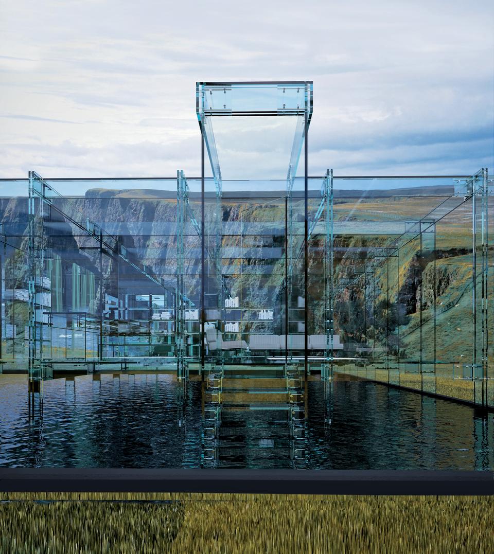 Glass House: la case transparente in armonia con la natura