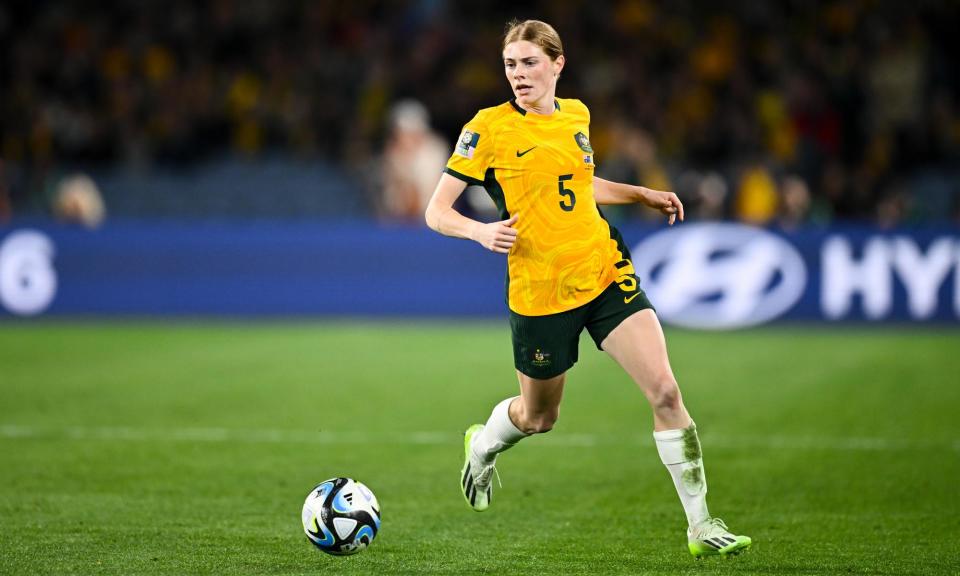 <span>Cortnee Vine has withdrawn from the Matildas’ squad for the Olympic qualifying playoff against Uzbekistan.</span><span>Photograph: Dan Himbrechts/AAP</span>