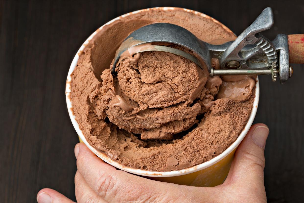 Chocolate ice cream