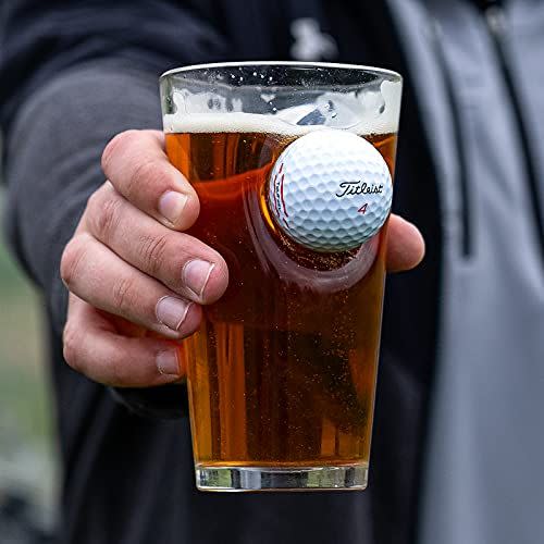 Golf Beer Pint: Dual Message Glasses are the perfect golf gift