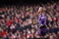 Football Soccer - Arsenal v Leicester City - Barclays Premier League - Emirates Stadium - 14/2/16 Leicester's Kasper Schmeichel Action Images via Reuters / Tony O'Brien Livepic