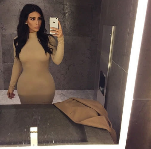 Kim Kardashian’s Bathroom Selfies: From Least to Most Revealing (and You Know How Racy They Get)