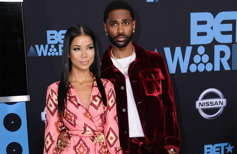 Jhene Aiko and Big Sean are having a baby boy credit:Bang Showbiz