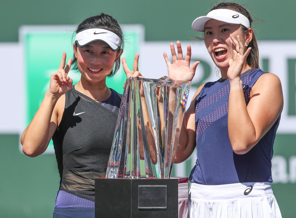 BNP Paribas Open Chinese pair who barely made it into the tournament