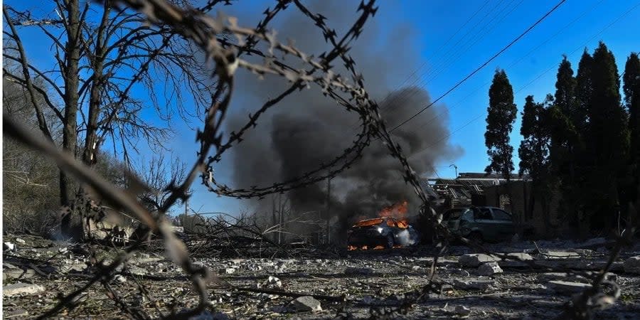 Russian shelling of Ukraine