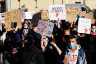 Protestas contra la casi total prohibición del aborto en Polonia