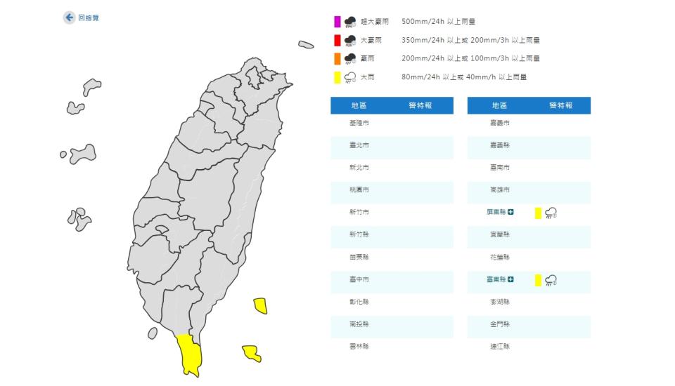 （圖取自中央氣象署網站）