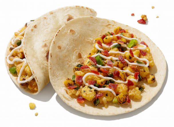 PHOTO: New breakfast tacos added to the menu at Dunkin'. (Dunkin')