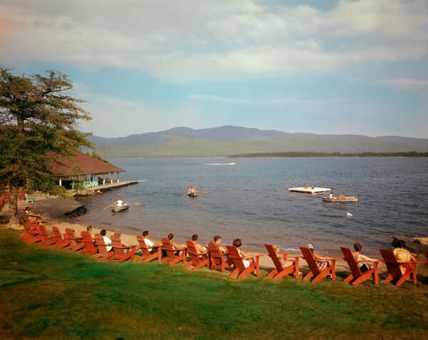 American summer camps have traditionally been situated in wilderness areas, some near large bodies of water, like Lake George in New York’s Adirondack region.