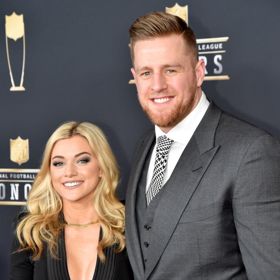 18) JJ Watt and Kealia Ohai