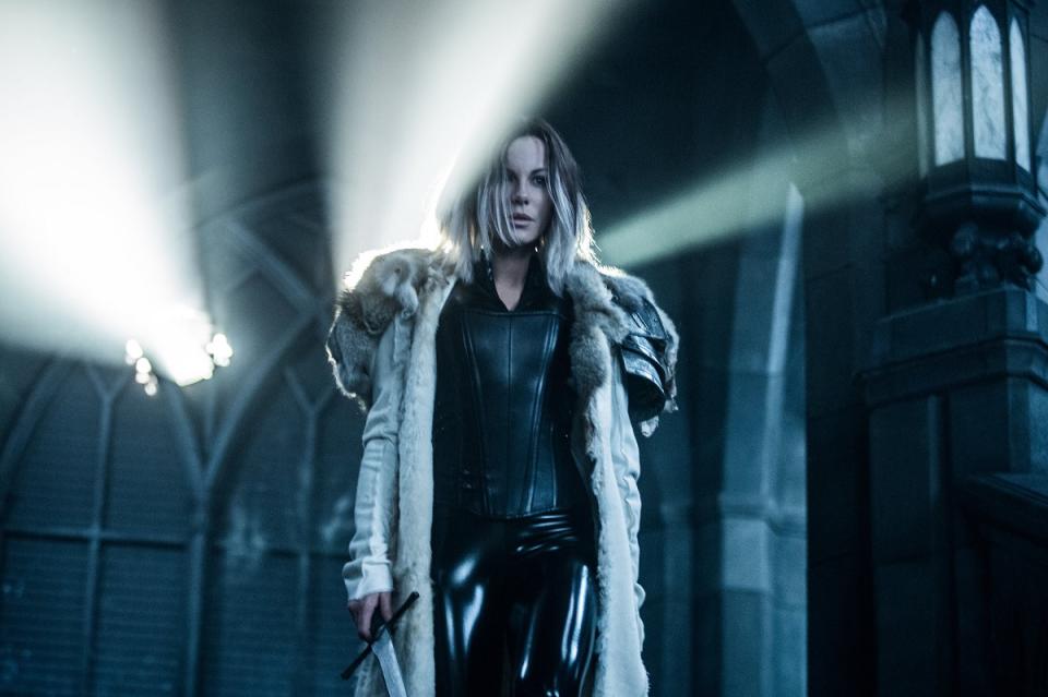 Kate Beckinsale in Underworld: Blood Wars.