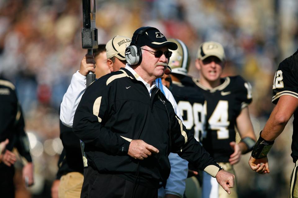 Tiller coached at Purdue from 1997-2008. (Getty Images)