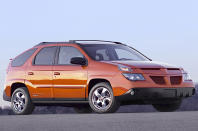 <p>The Aztek was often blamed for killing off the Pontiac brand, and although the car that was meant to save Pontiac failed, the company was losing money before the Aztek and closed due to being unprofitable. For a brand that gave us sleek and powerful muscle cars, its looks aren’t favoured but the reason the Aztek makes our list is because of its practicality. </p><p>Between the front two seats was an arm rest that doubled as a cooler box and the boot lid split just like a Range Rover. And there are very few brands that offered an optional tent and blow-up mattress with their models like Pontiac did with the Aztek.</p>