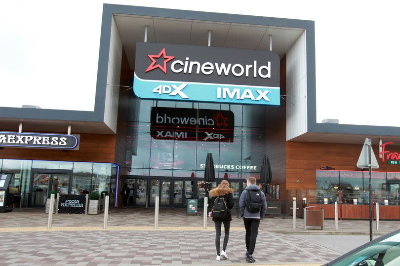 Cineworld Cinema in Broughton Retail Park