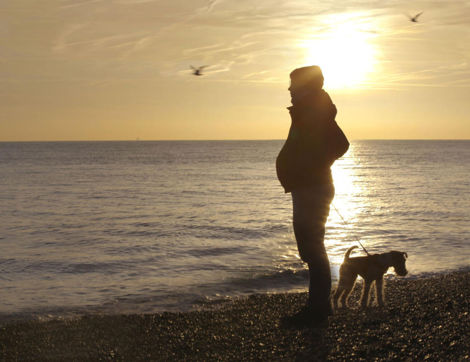 'Seahorse' depicts Freddy's three year long journey to fatherhood. [Photo:BBC/Mark Bushnell]