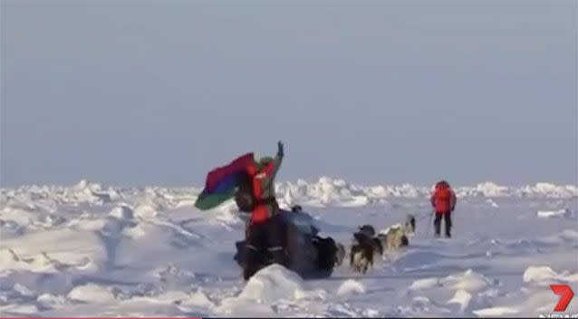 Fedor Konyukhov walked to the North and South poles. Source: 7News