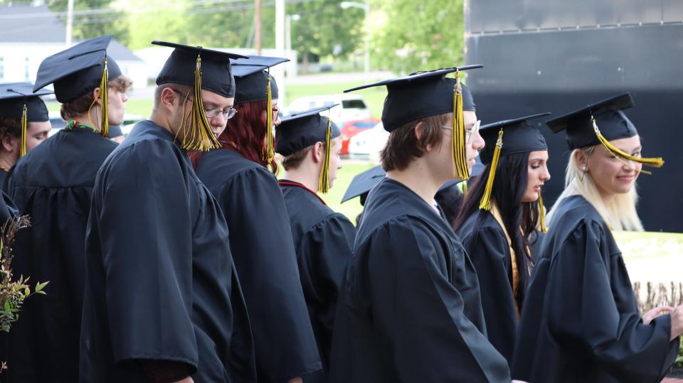 Santa Fe Unit School graduation takes place in Culleoka, Tenn. on May 16, 2023.