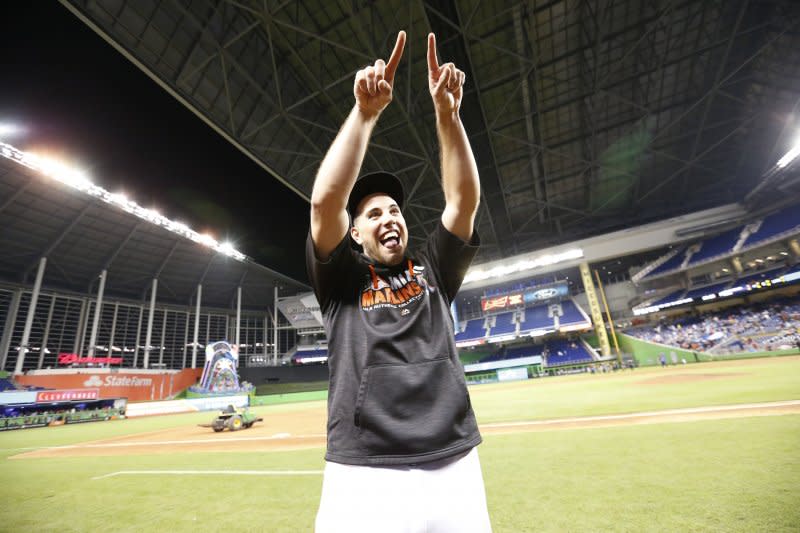 邁阿密馬林魚隊（Miami Marlins）王牌右投手費南德茲（José Fernández）（AP）