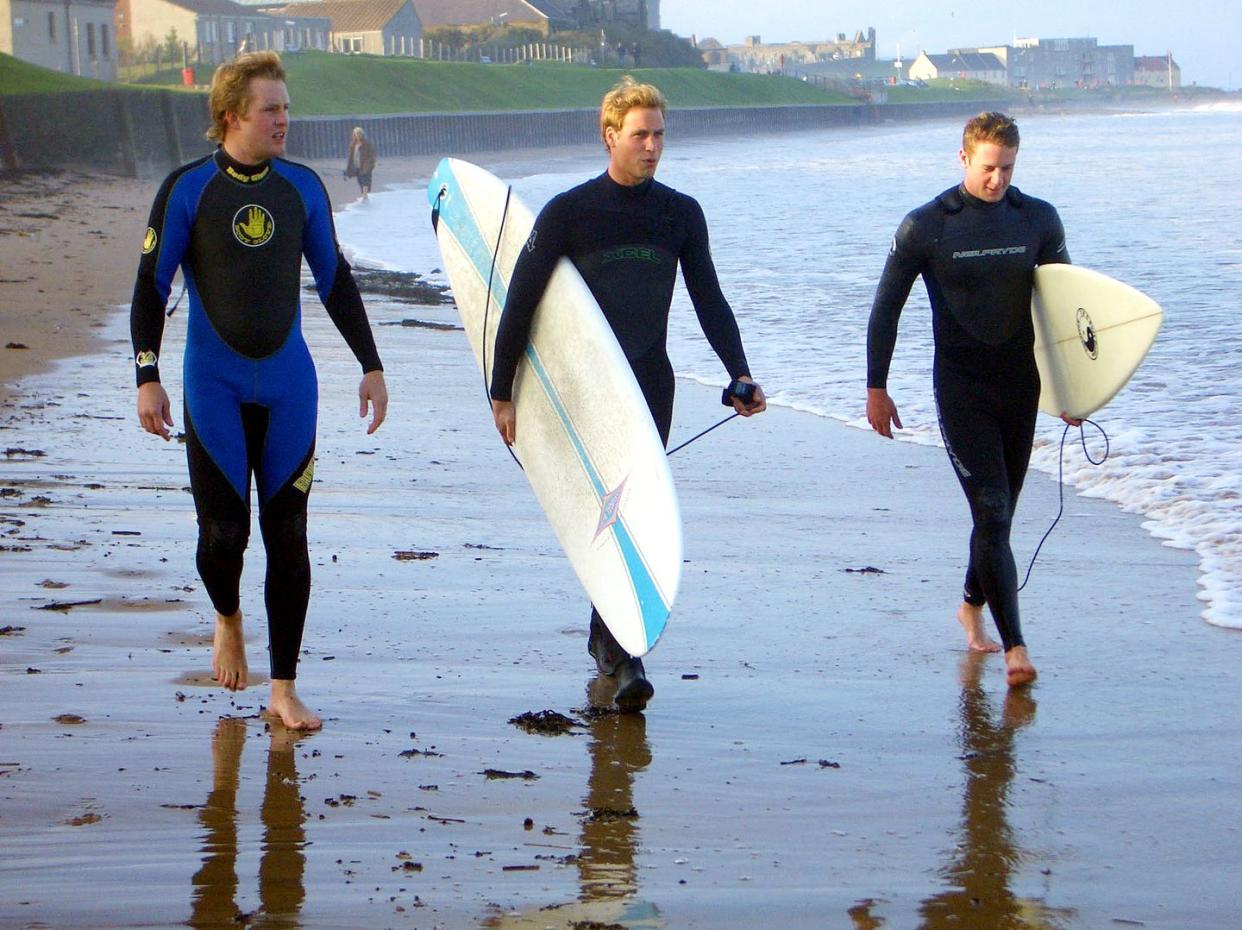 prince william at university