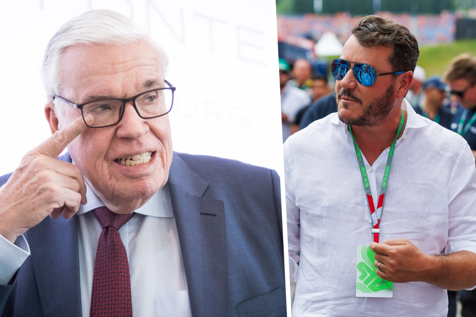 Klaus-Michael Kühne (links) und René Benko. - Copyright: Picture Alliance / Collage: Business Insider