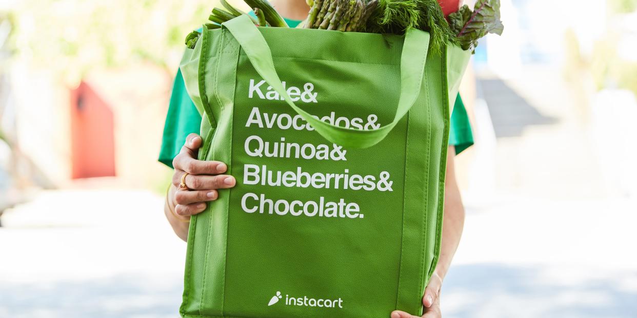 instacart grocery bag