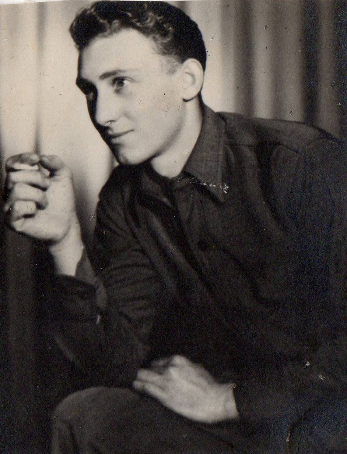 Aldo Arrighi as a young man. Andrea Franzoni