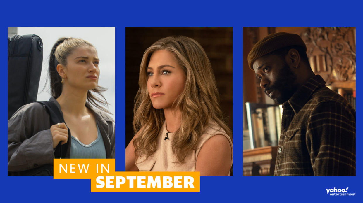 Apple TV+'s September release schedule is packed with exciting new films and shows including The Morning Show season 3. (Apple TV+)